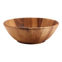 Acacia Round Wooden Bowl